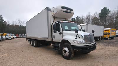 International MV607 Refrigerated Truck - 300HP, 6 Speed Automatic