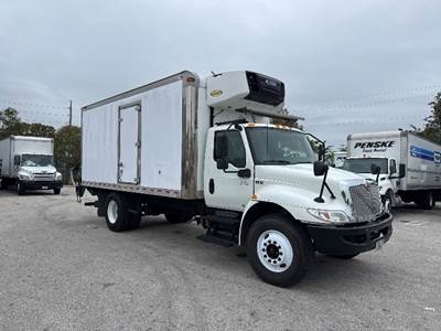 International MV607 Refrigerated Truck - 220HP, 6 Speed Automatic, Carrier SUPRA660