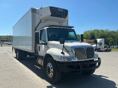 International MV607 Refrigerated Truck - 240HP, 7 Speed Automatic, Carrier SUPRA760