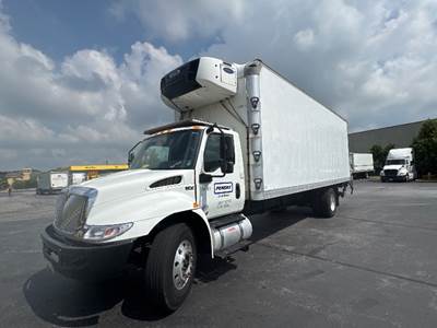 International MV607 Refrigerated Truck - 220HP, 6 Speed Automatic, Carrier SUPRA660