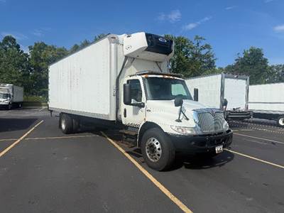 International MV607 Refrigerated Truck - 220HP, 6 Speed Automatic, Carrier SUPRA860