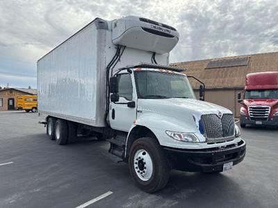 International MV607 Refrigerated Truck - 300HP, 10 Speed Manual
