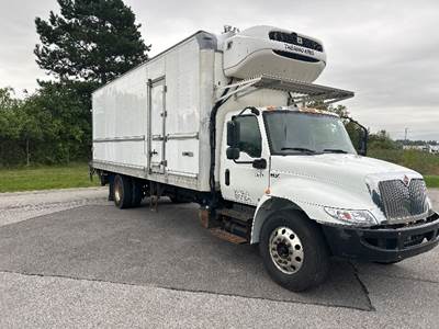 International MV607 Refrigerated Truck - 220HP, 6 Speed Automatic, Thermo King T1080R50