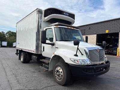 International MV607 Refrigerated Truck - 250HP, 6 Speed Automatic, Carrier S6