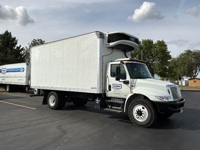 International MV607 Refrigerated Truck - 220HP, 6 Speed Automatic, Carrier S8