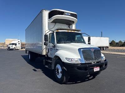 International MV607 Refrigerated Truck - 220HP, 6 Speed Automatic, Carrier S9