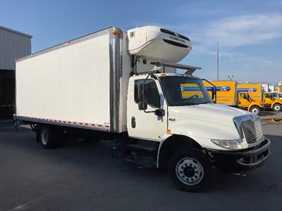 International MV607LP 22 ft Refrigerated Truck - 220HP, 6 Speed Automatic