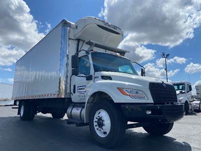 International MV607N Refrigerated Truck - 220HP, 6 Speed Automatic, Thermo King T690