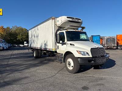 International MV607N Refrigerated Truck - 220HP, 6 Speed Automatic, Thermo King T590