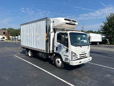 Isuzu NPR EFI Refrigerated Truck - 297HP, 6 Speed Automatic, Thermo King T590