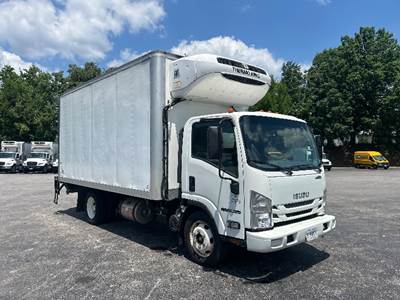 Isuzu NPR EFI Refrigerated Truck - 350HP, 6 Speed Automatic, Thermo King T590