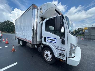 Isuzu NPR EFI Refrigerated Truck - 297HP, 6 Speed Automatic, Thermo King T590