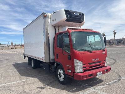 Isuzu NPR XD 16 ft Refrigerated Truck - 215HP, 6 Speed Automatic, Carrier SUPRA660