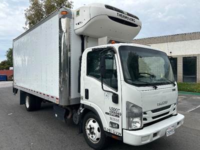 Isuzu NPR XD 18 ft Refrigerated Truck - 215HP, 6 Speed Automatic