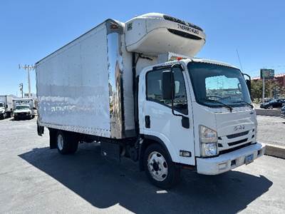 Isuzu NPR XD 18 ft Refrigerated Truck - 215HP, 6 Speed Automatic, Thermo King T680R-30