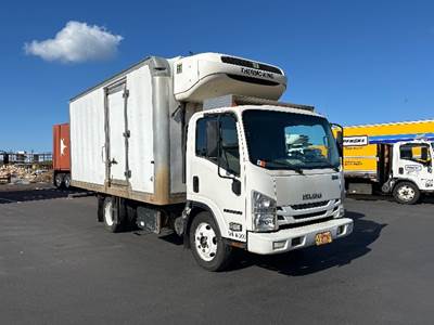 Isuzu NPR XD 16 ft Refrigerated Truck - 215HP, 6 Speed Automatic, Thermo King T580R-30