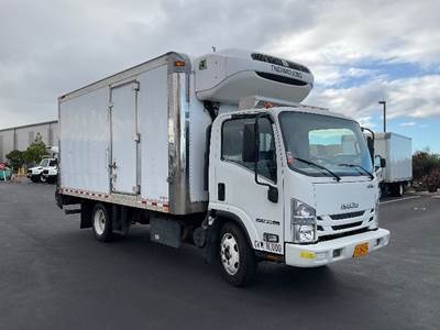 Isuzu NPR XD 16 ft Refrigerated Truck - 215HP, 6 Speed Automatic