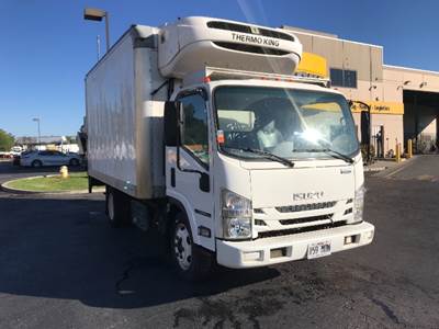 Isuzu NPR XD Refrigerated Truck - 215HP, 6 Speed Automatic