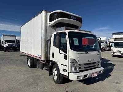 Isuzu NPR XD Refrigerated Truck - 215HP, 6 Speed Automatic, Carrier S6