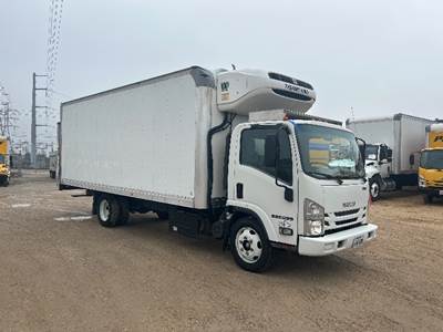 Isuzu NPR XD Refrigerated Truck - 215HP, 6 Speed Automatic, Thermo King T590