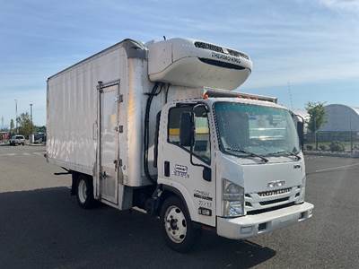 Isuzu NPR XD 16 ft Refrigerated Truck - 215HP, 6 Speed Automatic
