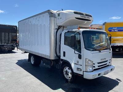 Isuzu NQR 16 ft Refrigerated Truck - 215HP, 6 Speed Automatic, Thermo King T580R-50