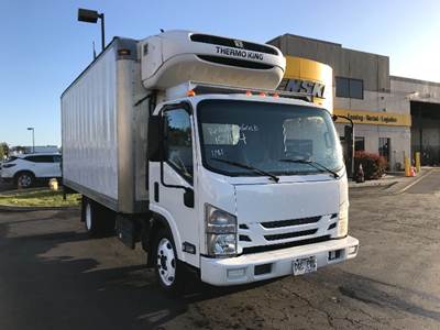 Isuzu NQR 18 ft Refrigerated Truck - 215HP, 6 Speed Automatic