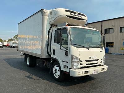 Isuzu NQR 16 ft Refrigerated Truck - 215HP, 6 Speed Automatic, Thermo King T580R-50