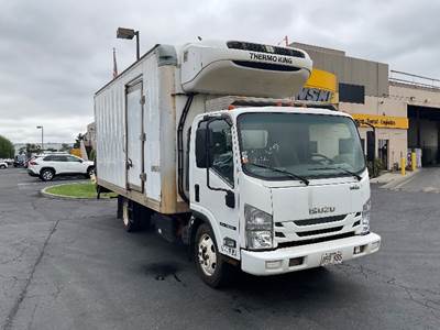 Isuzu NQR 18 ft Refrigerated Truck - 215HP, 6 Speed Automatic, Thermo King T580R-50