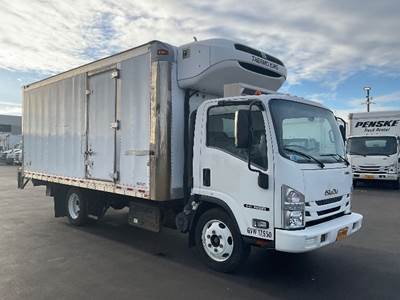 Isuzu NQR 18 ft Refrigerated Truck - 215HP, 6 Speed Automatic, Thermo King T680S-50