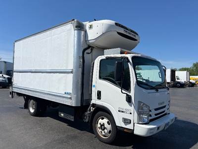 Isuzu NRR 16 ft Refrigerated Truck - 215HP, 6 Speed Automatic, Thermo King T680S-50