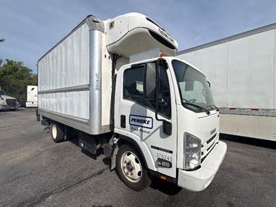 Isuzu NRR 16 ft Refrigerated Truck - 215HP, 6 Speed Automatic, Thermo King T680S-50