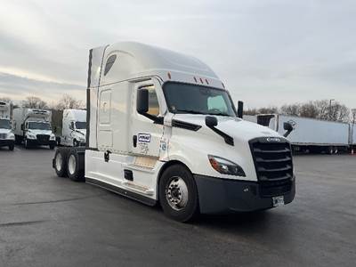 Freightliner Cascadia 126 Sleeper Semi Truck - 72" Integral Sleeper, 455HP, 12 Speed Automatic