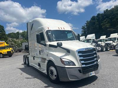 Freightliner Cascadia 126 Sleeper Semi Truck - 72" Integral Sleeper, 455HP, 12 Speed Automatic
