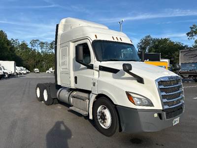 Freightliner Cascadia 126 Sleeper Semi Truck - 48" Integral Sleeper, 455HP, 12 Speed Automatic