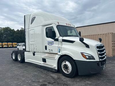Freightliner Cascadia 126 Sleeper Semi Truck - 72" Integral Sleeper, 455HP, 12 Speed Automatic