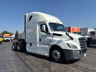 Freightliner Cascadia 126 Sleeper Semi Truck - 72" Integral Sleeper, 455HP, 12 Speed Automatic