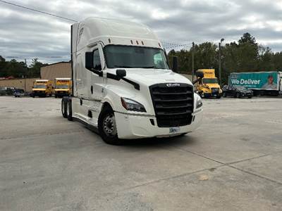 Freightliner Cascadia 126 Sleeper Semi Truck - 72" Integral Sleeper, 455HP, 12 Speed Automatic