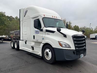 Freightliner Cascadia 126 Sleeper Semi Truck - 72" Integral Sleeper, 455HP, 12 Speed Automatic