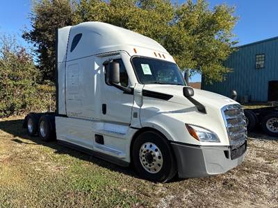 Freightliner Cascadia 126 Sleeper Semi Truck - 72" Integral Sleeper, 400HP, 12 Speed Automatic