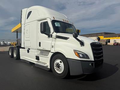 Freightliner Cascadia 126 Sleeper Semi Truck - 72" Integral Sleeper, 455HP, 12 Speed Automatic