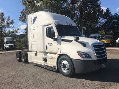 Freightliner Cascadia 126 Sleeper Semi Truck - 72" Integral Sleeper, 455HP, 12 Speed Automatic