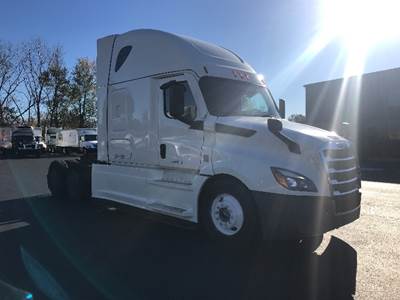 Freightliner Cascadia 126 Sleeper Semi Truck - 72" Integral Sleeper, 455HP, 12 Speed Automatic