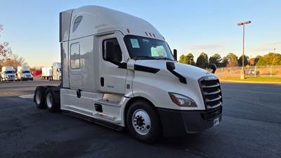 Freightliner Cascadia 126 Sleeper Semi Truck - 72" Integral Sleeper, 455HP, 12 Speed Automatic