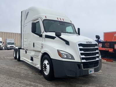 Freightliner Cascadia 126 Sleeper Semi Truck - 72" Integral Sleeper, 455HP, 12 Speed Automatic