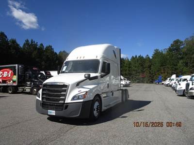 Freightliner Cascadia 126 Sleeper Semi Truck - 72" Integral Sleeper, 455HP, 12 Speed Automatic
