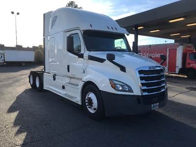 Freightliner Cascadia 126 Sleeper Semi Truck - 72" Integral Sleeper, 455HP, 12 Speed Automatic