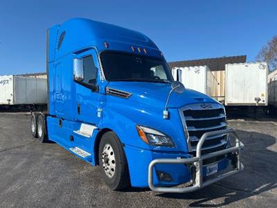 Freightliner Cascadia 126 Sleeper Semi Truck - 72" Integral Sleeper, 455HP, 12 Speed Automatic