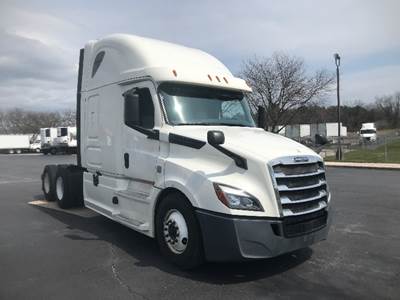 Freightliner Cascadia 126 Sleeper Semi Truck - 72" Integral Sleeper, 455HP, 12 Speed Automatic