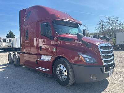 Freightliner Cascadia 126 Sleeper Semi Truck - 72" Integral Sleeper, 455HP, 12 Speed Automatic
